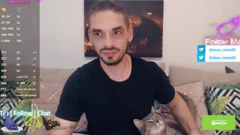 Snapshot of secret_sir chatting on 10-14-25, 09:59 Dean Carter online show from 10-14-25, 09:59