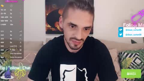 Snapshot of secret_sir chatting on 10-16-25, 10:22 Dean Carter online show from 10-16-25, 10:22