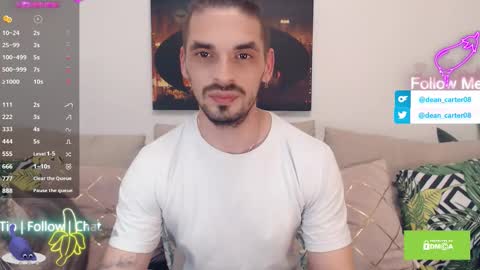 Snapshot of secret_sir chatting on 10-17-25, 10:45 Dean Carter online show from 10-17-25, 10:45