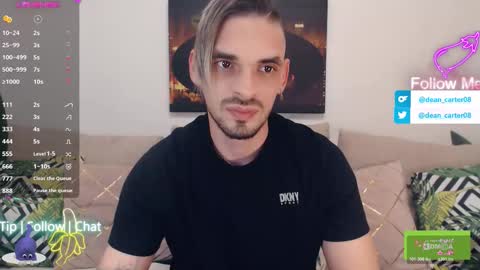 Snapshot of secret_sir chatting on 10-18-25, 10:54 Dean Carter online show from 10-18-25, 10:54