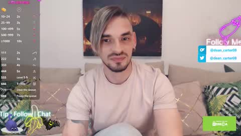 Snapshot of secret_sir chatting on 10-21-25, 09:48 Dean Carter online show from 10-21-25, 09:48