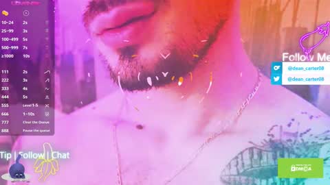 Snapshot of secret_sir chatting on 11-09-25, 10:52 Dean Carter online show from 11-09-25, 10:52