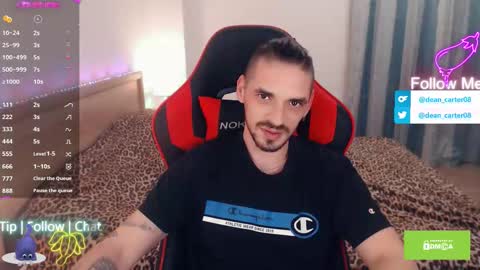 Snapshot of secret_sir chatting on 11-22-25, 11:26 Dean Carter online show from 11-22-25, 11:26