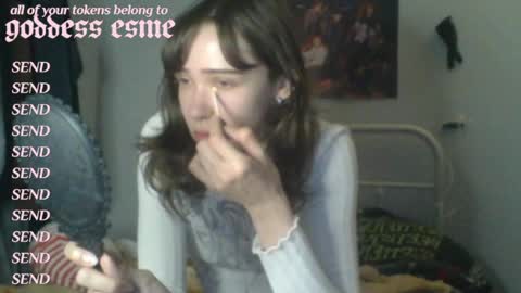 Snapshot of sendforesme chatting on 04-25-26, 11:57 goddess esme online show from 04-25-26, 11:57