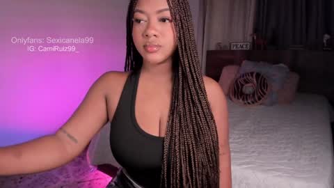 Snapshot of sexicanela99 chatting on 12-30-24, 01:36 ... Camila ... online show from 12-30-24, 01:36