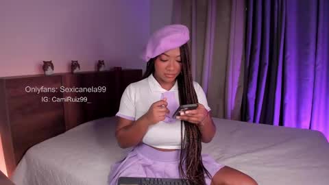 Snapshot of sexicanela99 chatting on 02-13-25, 12:54 ... Camila ... online show from 02-13-25, 12:54