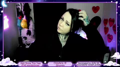 Snapshot of sinominx chatting on 02-05-25, 02:19 Sinomin online show from 02-05-25, 02:19