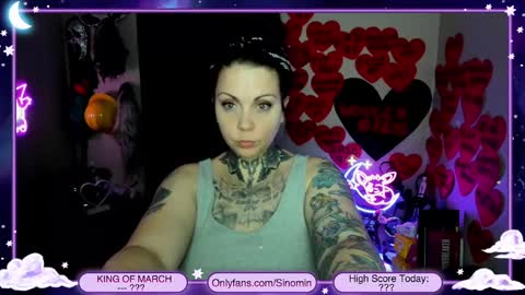 Snapshot of sinominx chatting on 03-02-25, 03:45 Sinomin online show from 03-02-25, 03:45