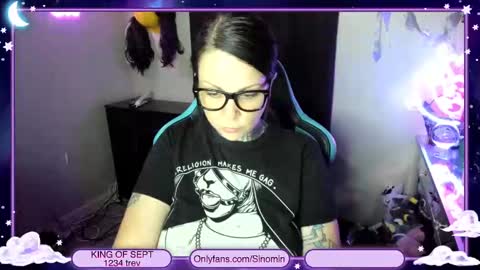 Snapshot of sinominx chatting on 09-25-25, 03:54 Sinomin online show from 09-25-25, 03:54