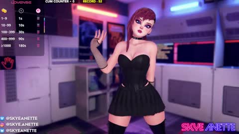 SkyeAnette online show from 03-03-25, 02:04