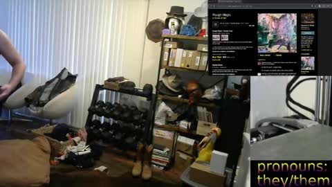 im not actually a man my pronouns are theythem online show from 03-23-26, 06:45