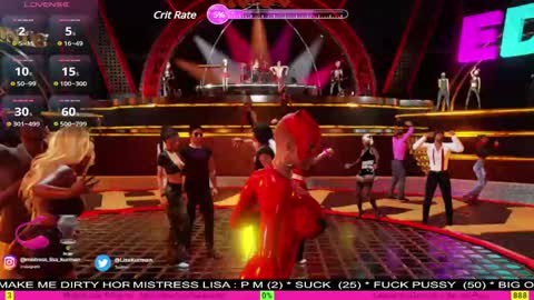 Snapshot of systaime chatting on 01-07-25, 08:42  MISTRESS LISA  FIRST 3DXCHAT CAMGIRL   3dxchat anime gaming mistress domina online show from 01-07-25, 08:42