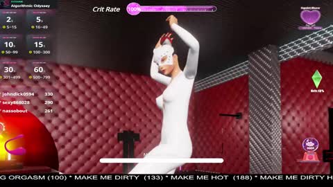Snapshot of systaime chatting on 01-09-25, 01:29  MISTRESS LISA  FIRST 3DXCHAT CAMGIRL   3dxchat anime gaming mistress domina online show from 01-09-25, 01:29
