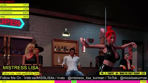 Snapshot of systaime chatting on 10-25-25, 11:21  MISTRESS LISA  FIRST 3DXCHAT CAMGIRL   3dxchat anime gaming mistress domina online show from 10-25-25, 11:21