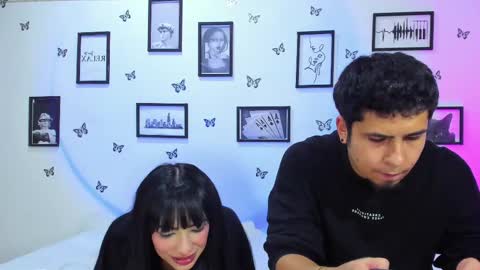 Snapshot of tainy_n_harley chatting on 03-09-25, 07:34 Liam and Juli online show from 03-09-25, 07:34