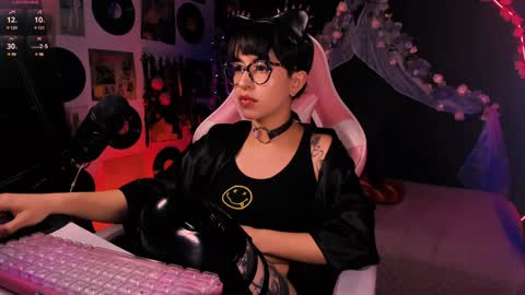 Snapshot of the_kitty_roxy chatting on 01-22-25, 10:07 ...  ... online show from 01-22-25, 10:07