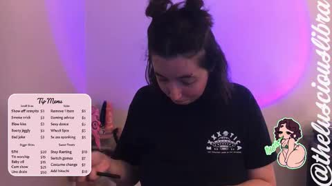 Snapshot of thelusciouslibra chatting on 10-26-25, 07:42 thelusciouslibra online show from 10-26-25, 07:42