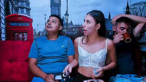 Snapshot of threesome_sexy chatting on 02-02-25, 10:02 BRITHANY BRYAN ALEX online show from 02-02-25, 10:02