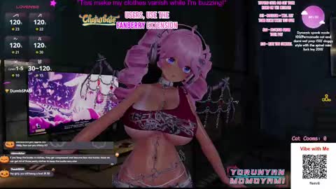 Snapshot of vegancatofficial chatting on 10-04-25, 02:53 Vegan catVR online show from 10-04-25, 02:53