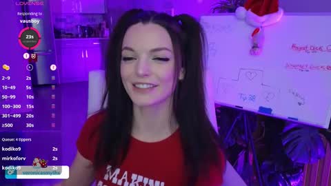 Snapshot of veronicasmythx chatting on 12-20-25, 01:02 Goddess Veronica 3 online show from 12-20-25, 01:02