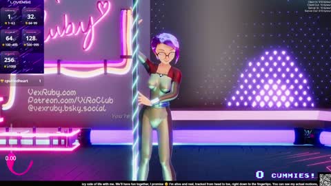 Vex Ruby online show from 01-24-25, 02:07