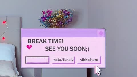Snapshot of vikkilustfull chatting on 02-26-25, 06:43 VIKKI online show from 02-26-25, 06:43