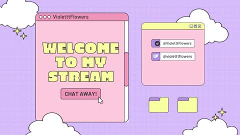 Violet Flowers online show from 02-21-26, 02:01