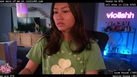 follow me on twitter violishh and ig violishh  online show from 04-15-26, 11:16