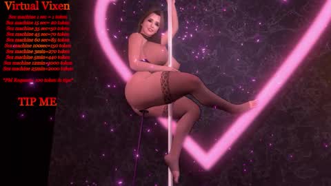 Snapshot of virtualvixenliveshow chatting on 11-23-25, 08:47 Virtual Vixen Live Show online show from 11-23-25, 08:47