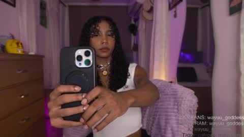 Snapshot of wayuu_goddess chatting on 05-15-26, 08:38 Wayuu Goddess 3 online show from 05-15-26, 08:38