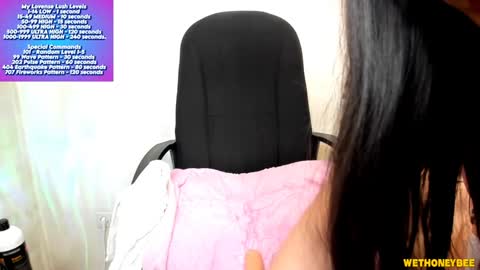 Snapshot of wethoneybee chatting on 02-04-25, 10:45 Mina online show from 02-04-25, 10:45