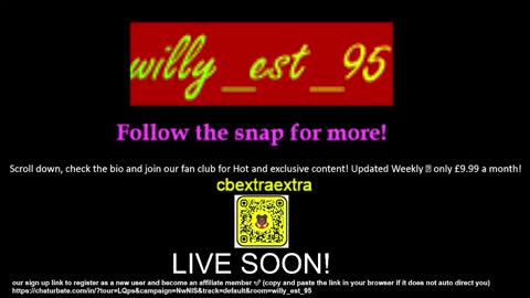 willy_est_95 online show from 01-12-26, 01:55