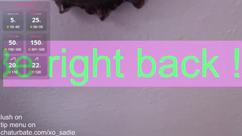 Snapshot of xo_sadie chatting on 02-09-25, 09:49 Xo Sadie online show from 02-09-25, 09:49