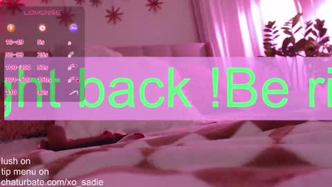 Xo Sadie online show from 12-02-25, 07:03