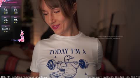 Anastasia online show from 11-28-25, 08:44