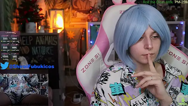 Snapshot of ShiroiFubuki chatting on 12-16-24, 07:26 ShiroiFubuki online show from 12-16-24, 07:26