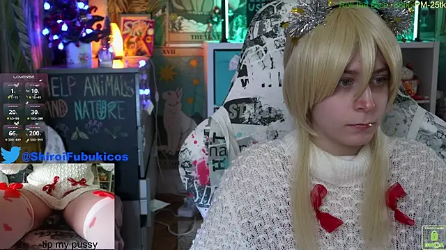 Snapshot of ShiroiFubuki chatting on 12-31-24, 08:26 ShiroiFubuki online show from 12-31-24, 08:26