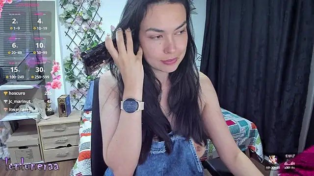 Snapshot of Lunlunera chatting on 01-25-25, 07:38 Lunlunera online show from 01-25-25, 07:38