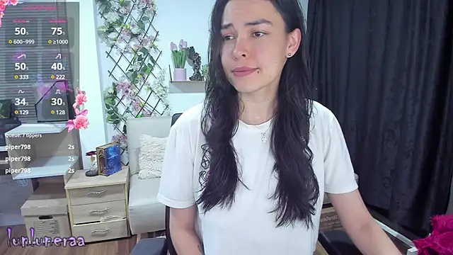 Snapshot of Lunlunera chatting on 02-03-25, 06:45 Lunlunera online show from 02-03-25, 06:45