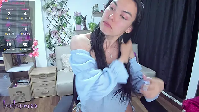 Snapshot of Lunlunera chatting on 02-19-25, 02:33 Lunlunera online show from 02-19-25, 02:33