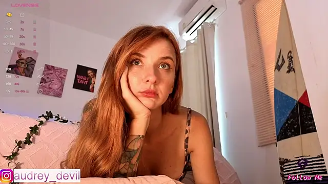 Snapshot of AudreyDevil chatting on 03-11-26, 07:03 AudreyDevil online show from 03-11-26, 07:03