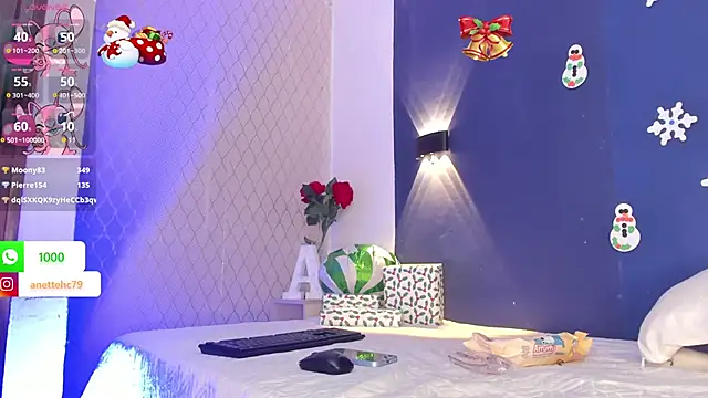 Anette  online show from 12-20-24, 08:12