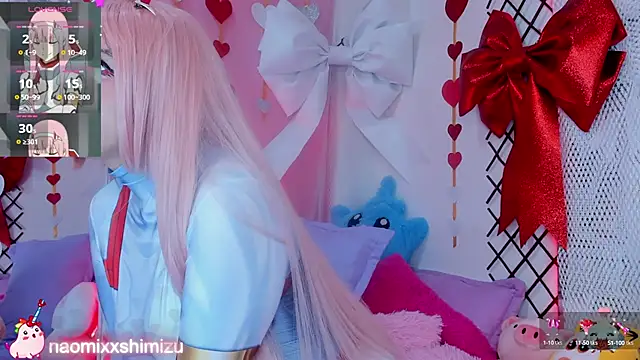 Snapshot of NaomiShimizu chatting on 02-05-25, 10:12 NaomiShimizu online show from 02-05-25, 10:12