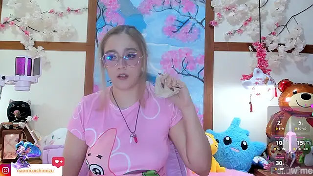 Snapshot of NaomiShimizu chatting on 02-21-25, 11:54 NaomiShimizu online show from 02-21-25, 11:54