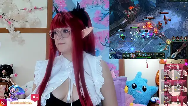 Snapshot of NaomiShimizu chatting on 02-23-25, 12:41 NaomiShimizu online show from 02-23-25, 12:41