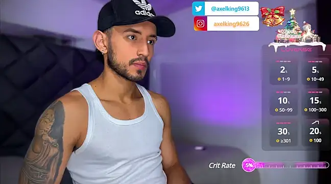 Snapshot of AxelKing1326 chatting on 12-23-24, 11:28 AxelKing1326 online show from 12-23-24, 11:28