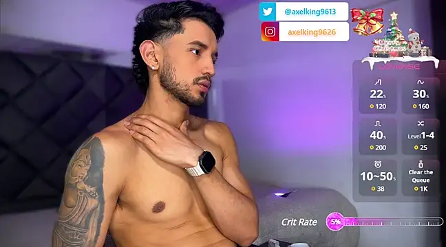 Snapshot of AxelKing1326 chatting on 12-24-24, 09:55 AxelKing1326 online show from 12-24-24, 09:55