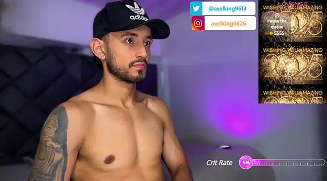 Snapshot of AxelKing1326 chatting on 01-02-25, 10:33 AxelKing1326 online show from 01-02-25, 10:33