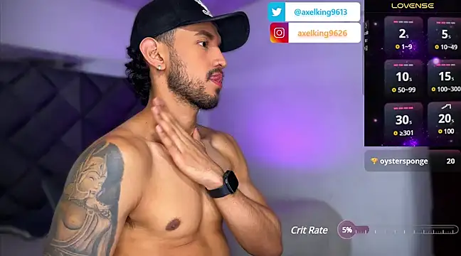 Snapshot of AxelKing1326 chatting on 01-05-25, 12:52 AxelKing1326 online show from 01-05-25, 12:52