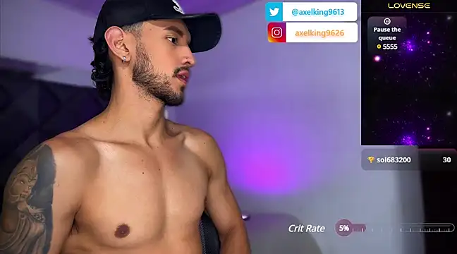Snapshot of AxelKing1326 chatting on 01-31-25, 12:50 AxelKing1326 online show from 01-31-25, 12:50